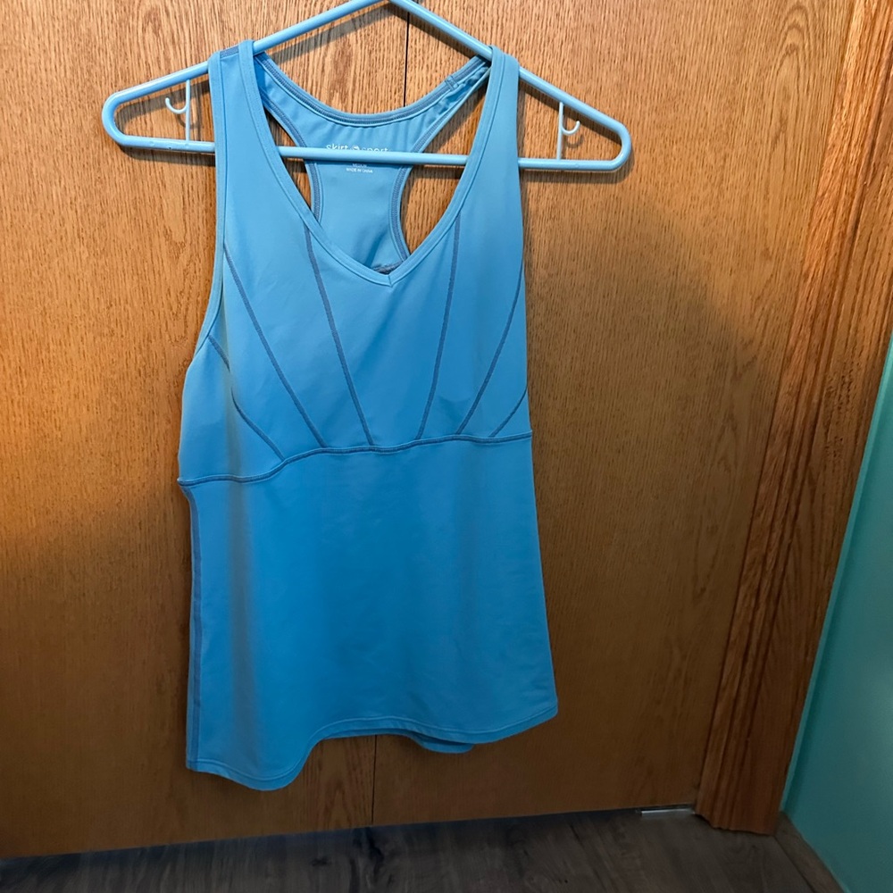 SkirtSports Light Blue Eclipse Tank